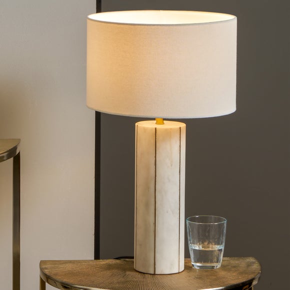 Venetia Tall White & Gold Table Lamp - image 1