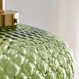 Silas Embossed Easy Fit Pendant Shade - thumbnail 3