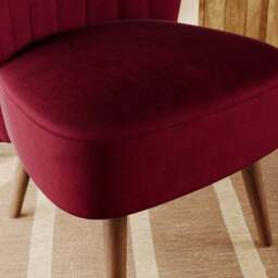 Colette Velvet Accent Chair - thumbnail 4