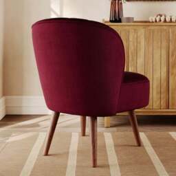 Colette Velvet Accent Chair - thumbnail 2