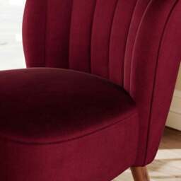 Colette Velvet Accent Chair - thumbnail 3