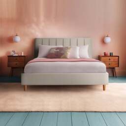 Silentnight Octavia Bed Frame, Woven Fabric - thumbnail 1
