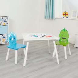Liberty House Kids Dinosaur Table And Two Chair Set - thumbnail 3