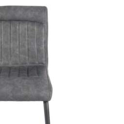 Felix Counter Height Cantilever Bar Stool, Faux Leather - thumbnail 6