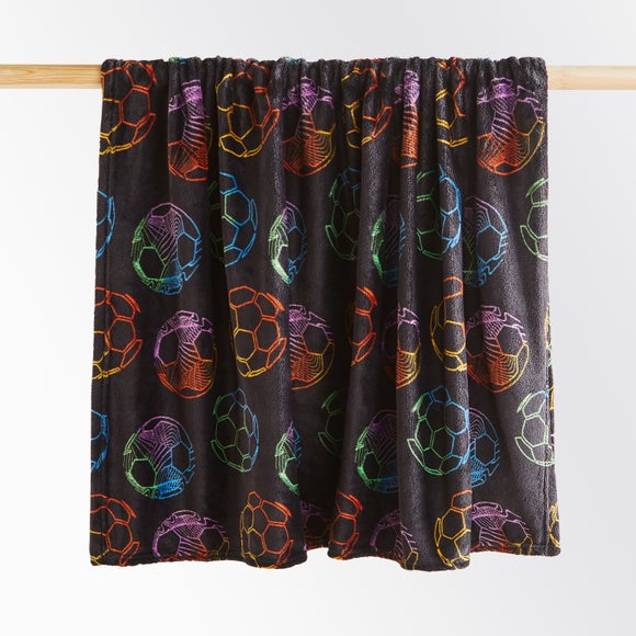 Bright Football Fleece Blanket - image 1