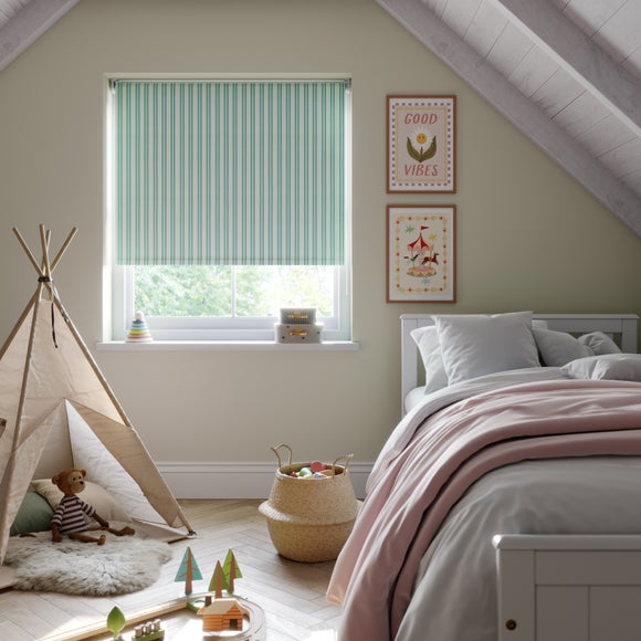Scallop Stripe Blackout Made to Measure Roller Blind - image 1