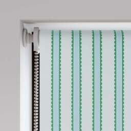 Scallop Stripe Blackout Made to Measure Roller Blind - thumbnail 4