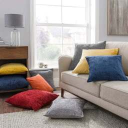 Chenille Square Cushion - thumbnail 5