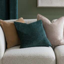 Chenille Square Cushion - thumbnail 1