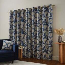 Dakota Embroidered Eyelet Curtains - thumbnail 4