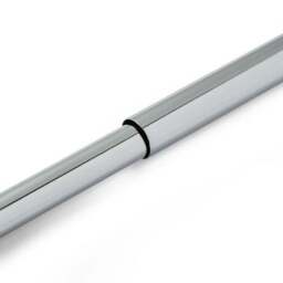 Barrel Extendable Metal Eyelet Curtain Pole - thumbnail 3