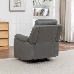 Aviemore Faux Leather Manual Reclining Chair - thumbnail 3