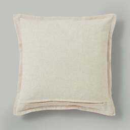 Contrast Oxford Edge Cotton & Linen Square Cushion Cover - thumbnail 3