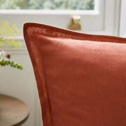 Contrast Oxford Edge Cotton & Linen Square Cushion Cover - thumbnail 4
