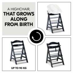 hauck Alpha Wooden Highchair - thumbnail 4