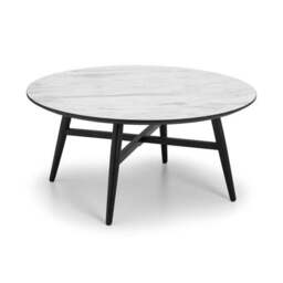 Firenze Coffee Table, Marble Effect - thumbnail 2