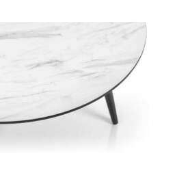 Firenze Coffee Table, Marble Effect - thumbnail 5
