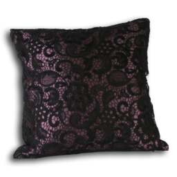 Riva Home Macrame Square Cushion