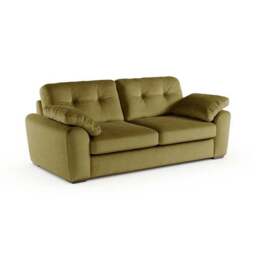 Milton Matte Velvet 3 Seater Sofa - thumbnail 6
