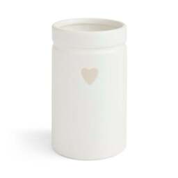 Ceramic Heart Toothbrush Holder - thumbnail 2