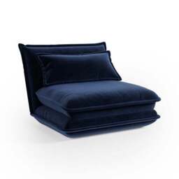 Jackson Velvet Foldable Single Sofa Bed - thumbnail 5