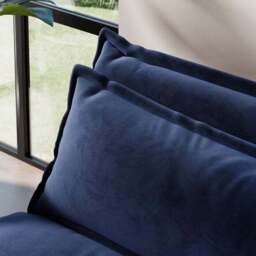 Jackson Velvet Foldable Single Sofa Bed - thumbnail 4