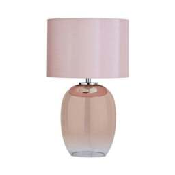 Seychelles Mini Blush Pink Table Lamp - thumbnail 5