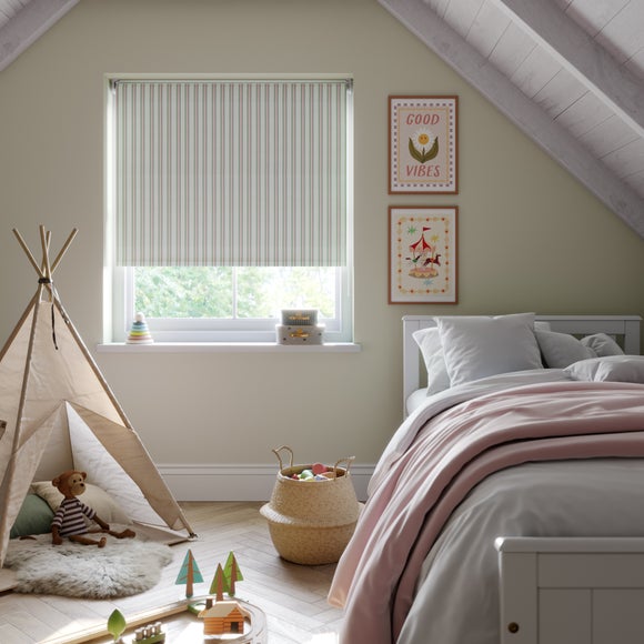 Scallop Stripe Blackout Made to Measure Roller Blind - image 1