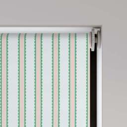 Scallop Stripe Blackout Made to Measure Roller Blind - thumbnail 5