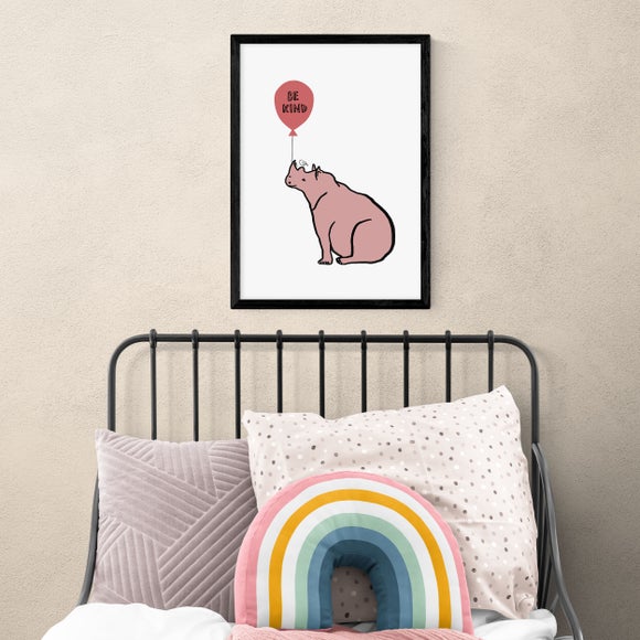 East End Prints Be Kind Rhino Print - image 1