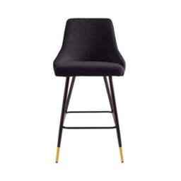 Ariana Bar Stool, Velvet - thumbnail 5