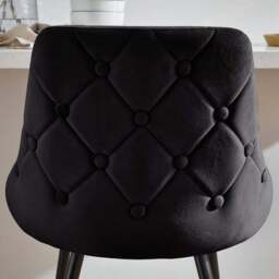 Ariana Bar Stool, Velvet - thumbnail 3
