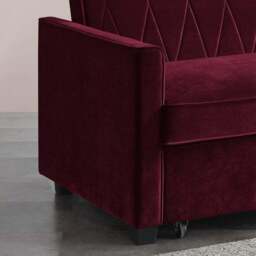 Serena Velvet 2 Seater Sofa Bed - thumbnail 3