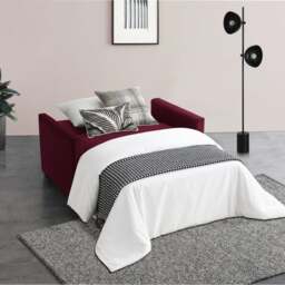 Serena Velvet 2 Seater Sofa Bed - thumbnail 1