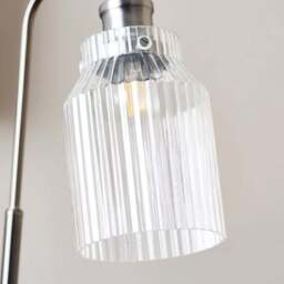 Tobias Industrial Ribbed Adjustable Table Lamp - thumbnail 5