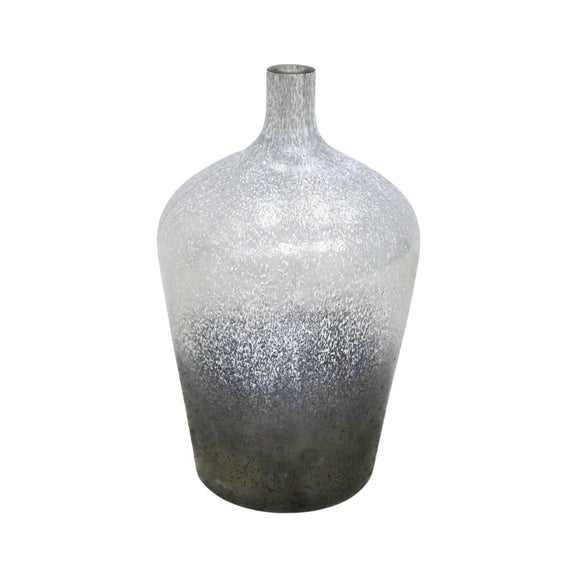 Verre Stem Frosted Glass Vase - image 1