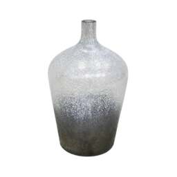 Verre Stem Frosted Glass Vase