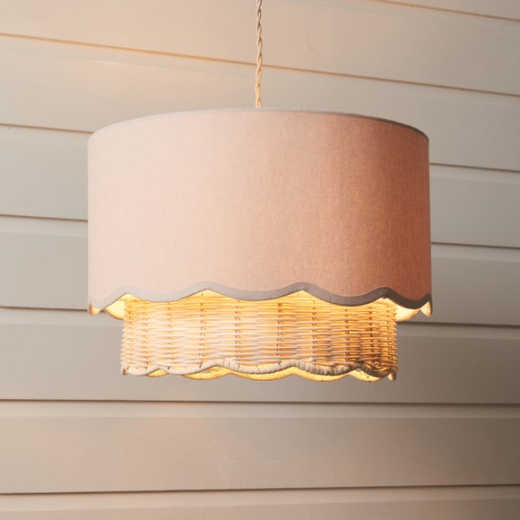 Sofia Rattan Easy Fit Lamp Shade - image 1
