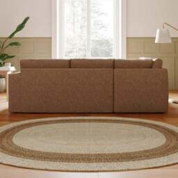 Abel Arizona Faux Leather Corner Sofa - thumbnail 2