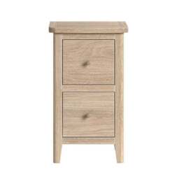 Bromley II 2 Drawer Slim Bedside Table - thumbnail 5