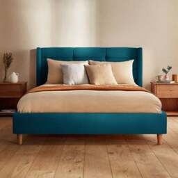 Silentnight Lilith Bed Frame, Velvet - thumbnail 2