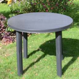 Revello Round Table Anthracite - thumbnail 1