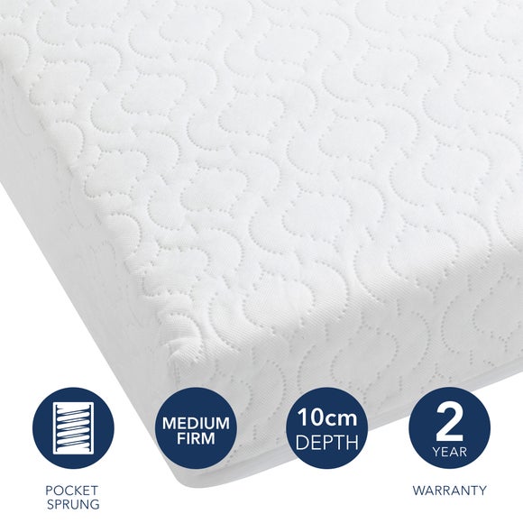 Babymore Deluxe Sprung Cot Mattress - image 1
