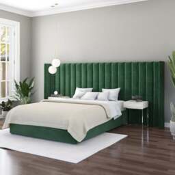 Grandeur Plush Velvet Headboard - thumbnail 1