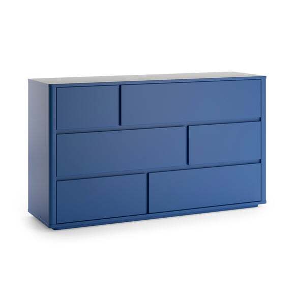brown and blue dresser Giratempo Table Clock by Formae