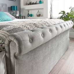Chesterfield Ottoman Bed Frame, Velvet - thumbnail 6