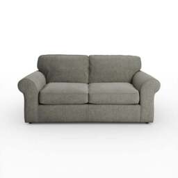 Flori Tonal Plush Chenille 2 Seater Sofa Bed - thumbnail 6