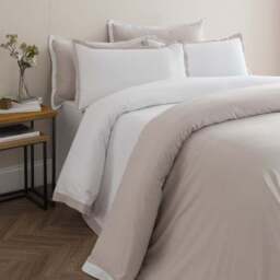 Adair Oxford Edge Duvet Cover & Pillowcase Set - thumbnail 6