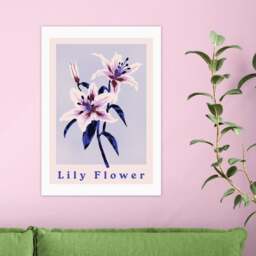 East End Prints Lily Flower Print - thumbnail 1