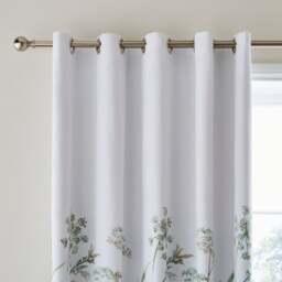Dorma Purity Meadow Blackout Eyelet Curtains - thumbnail 1